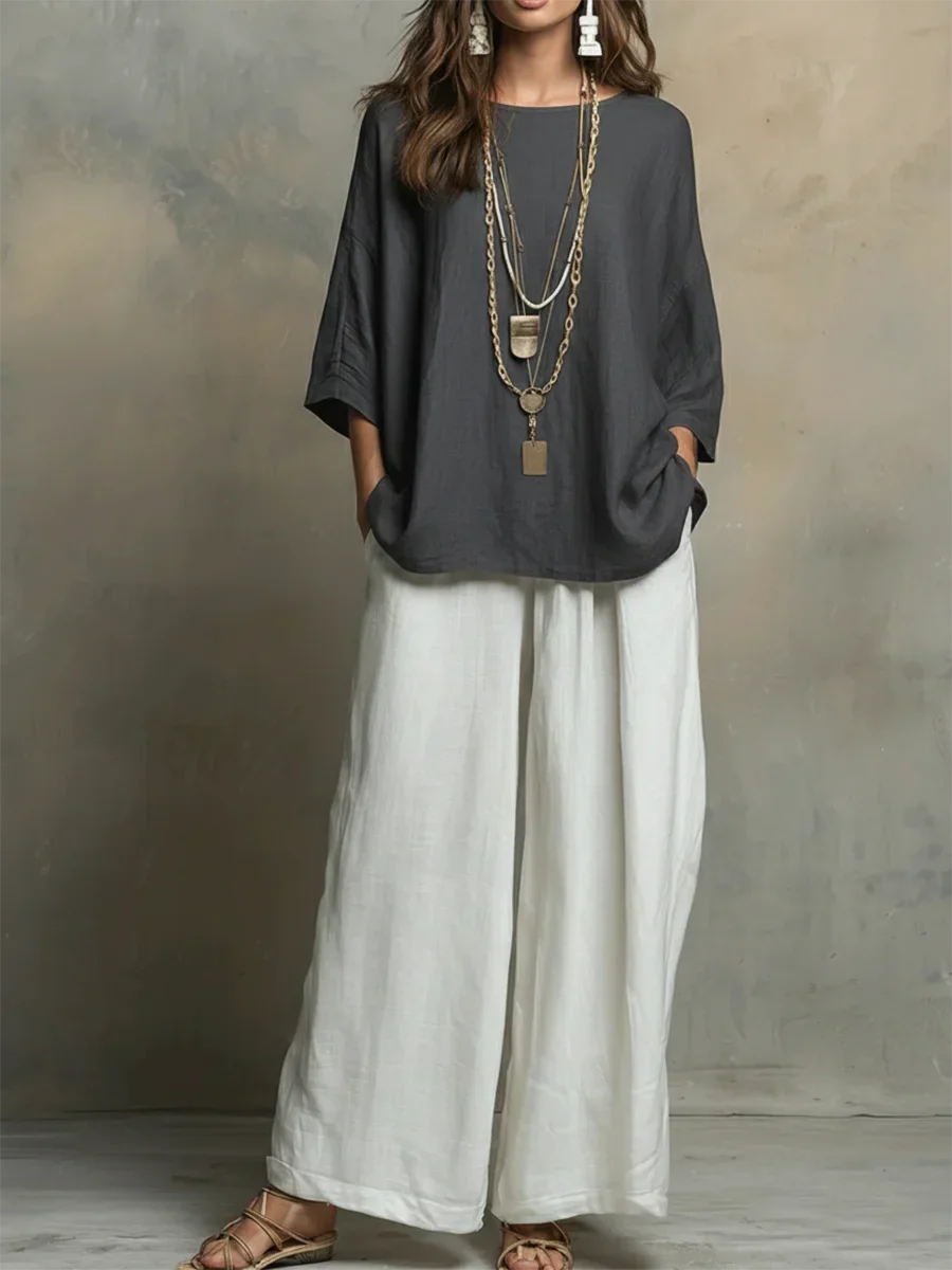 Evelyn™ - Linen Two-Piece Set