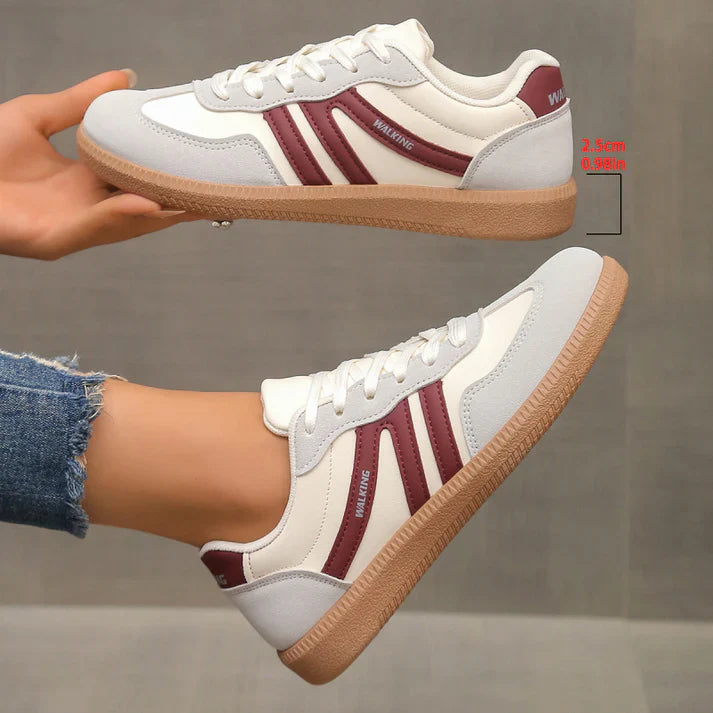 Sambia | Trendy Comfortable Sneakers in Beige