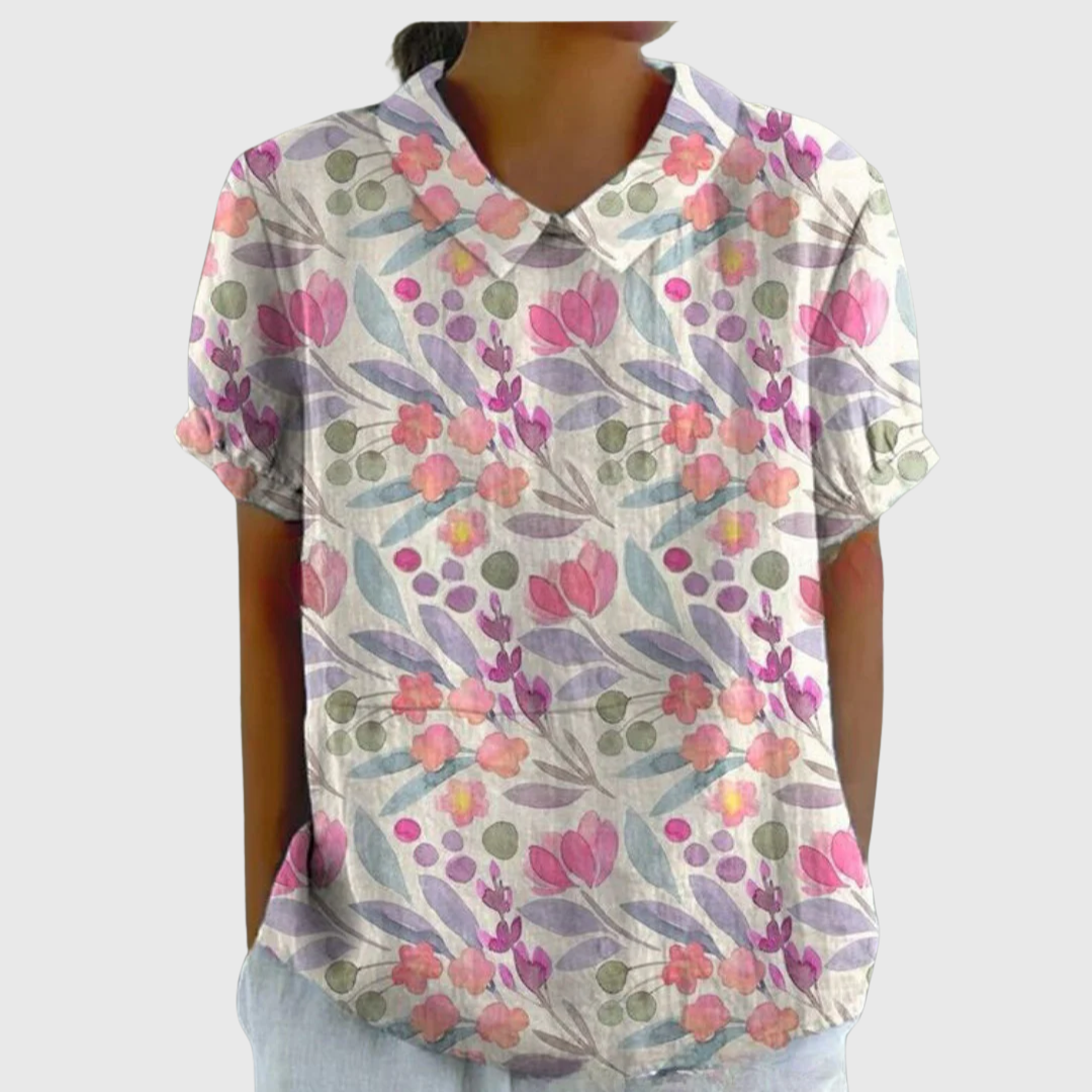 Emma | Floral Everyday Blouse