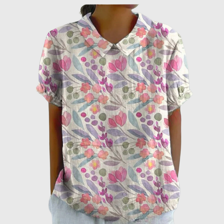 Emma | Floral Everyday Blouse