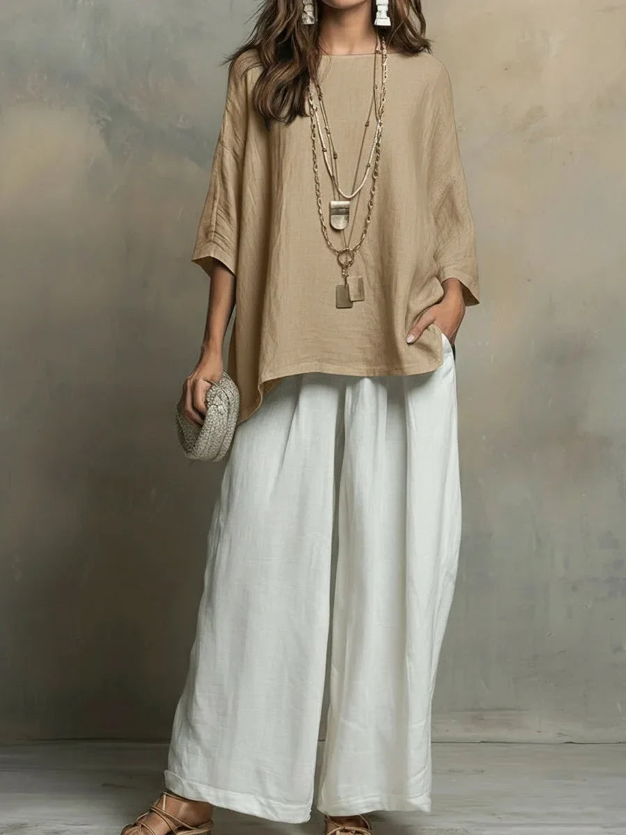 Evelyn™ - Linen Two-Piece Set