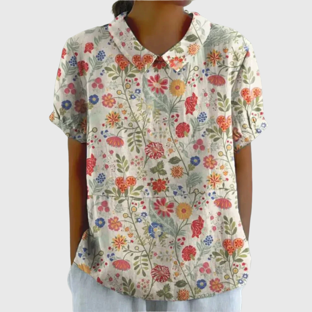 Emma | Floral Everyday Blouse