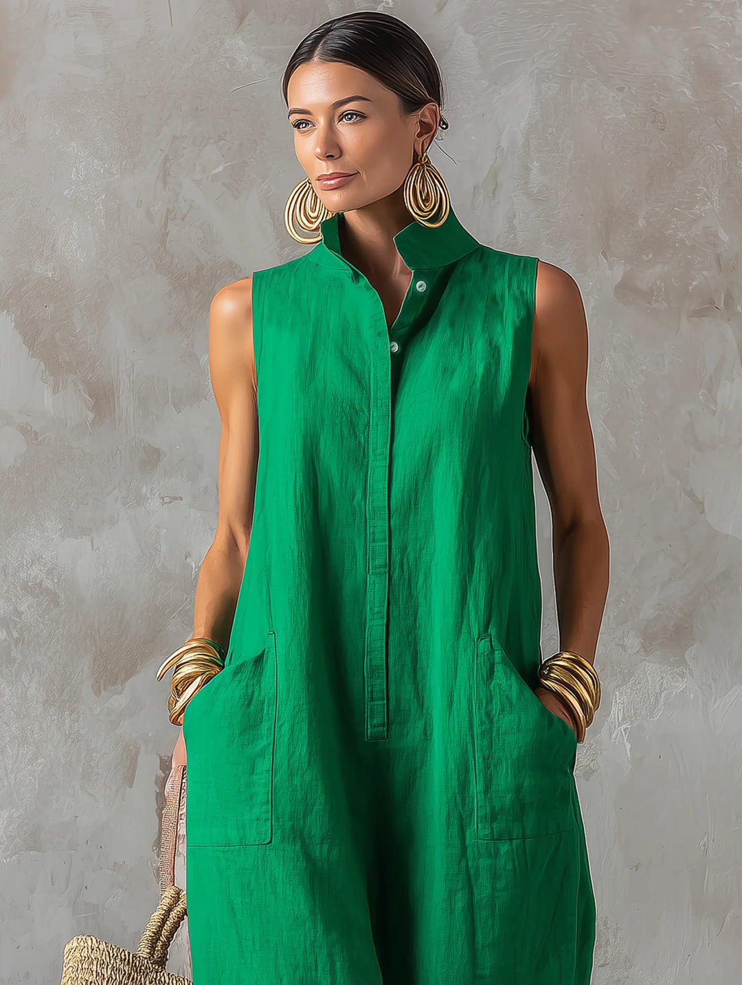 Luma™ | Lightweight Relaxed Fit Jumpsuit