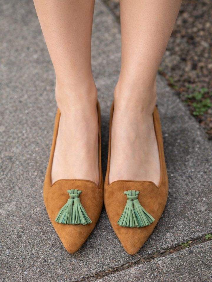 Bernice™ | Chic Tassel Pointed Flats