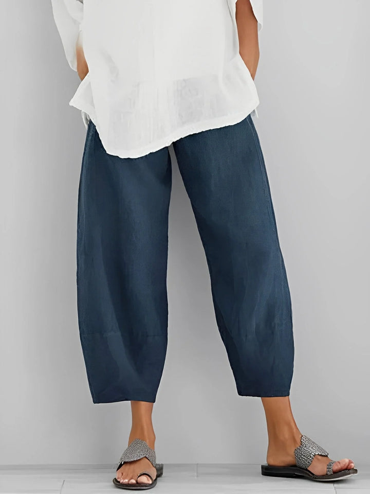 Selma™ | Minimalist Cropped Baggy Trousers