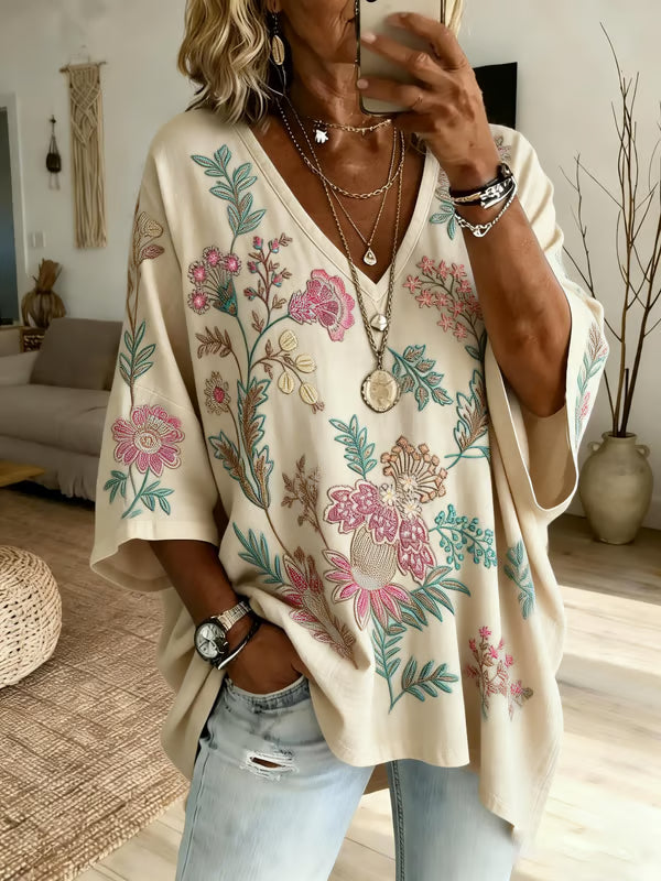 Maya™ | Clean Style Wrap Blouse