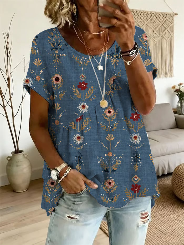 Maya™ | Clean Style Wrap Blouse