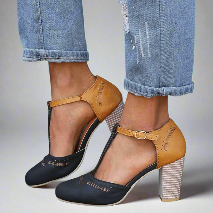 Velda™ | Comfortable Retro Inspired Everyday Heels
