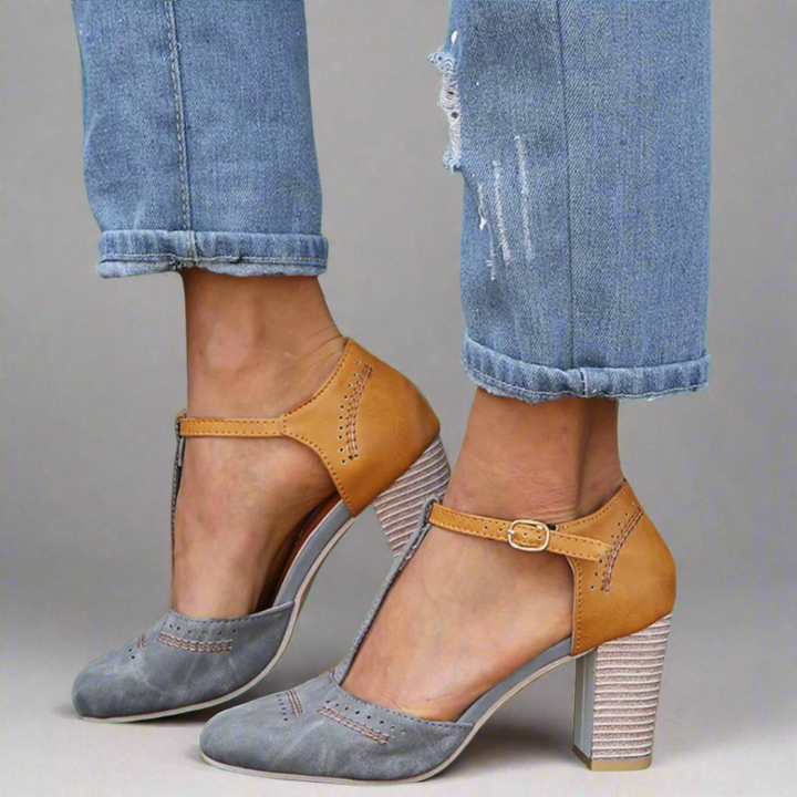 Velda™ | Comfortable Retro Inspired Everyday Heels