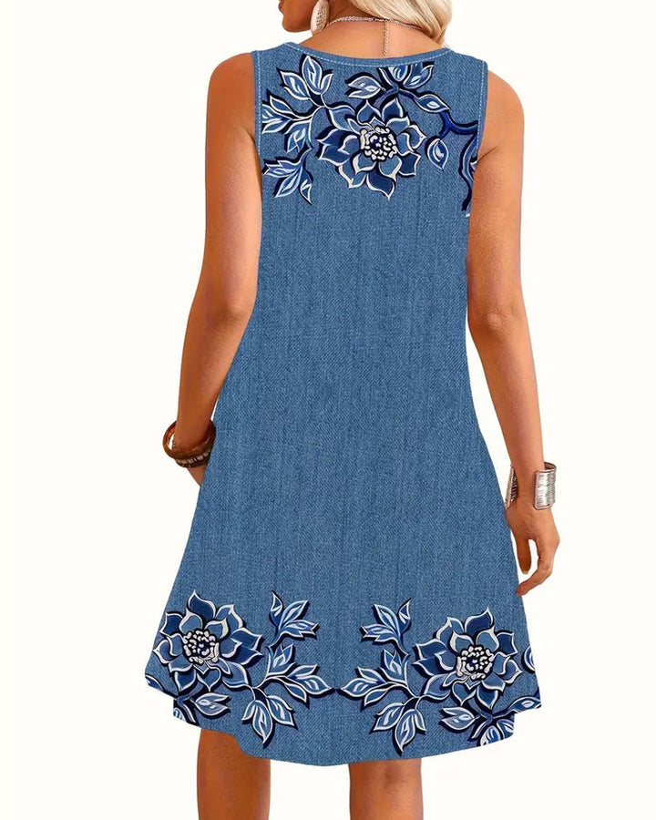 Candace™ | Floral Button Front Summer Dress