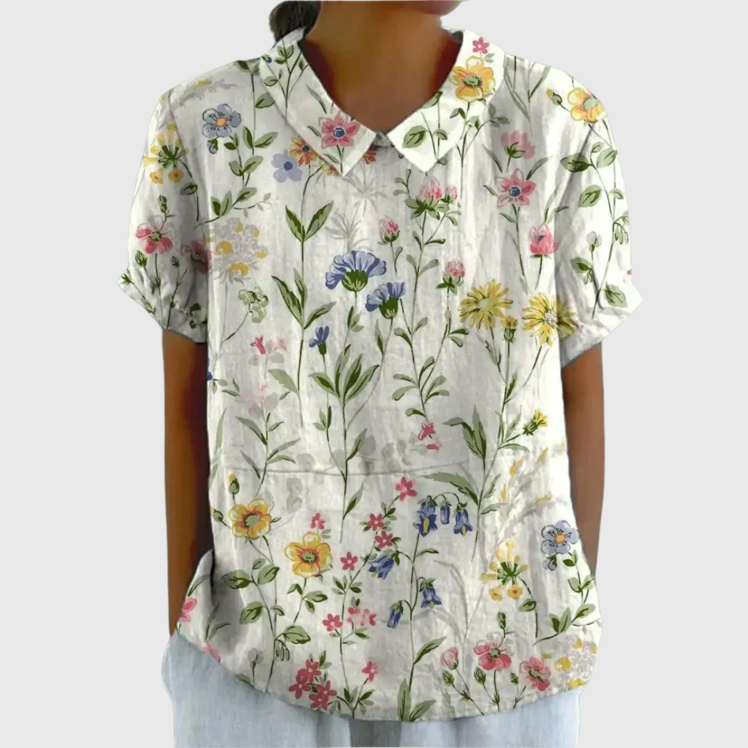 Emma | Floral Everyday Blouse