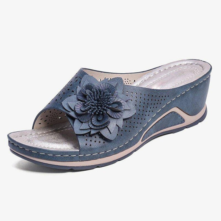 Meredith™ | Orthopedic Comfort Wedge Slide Sandals