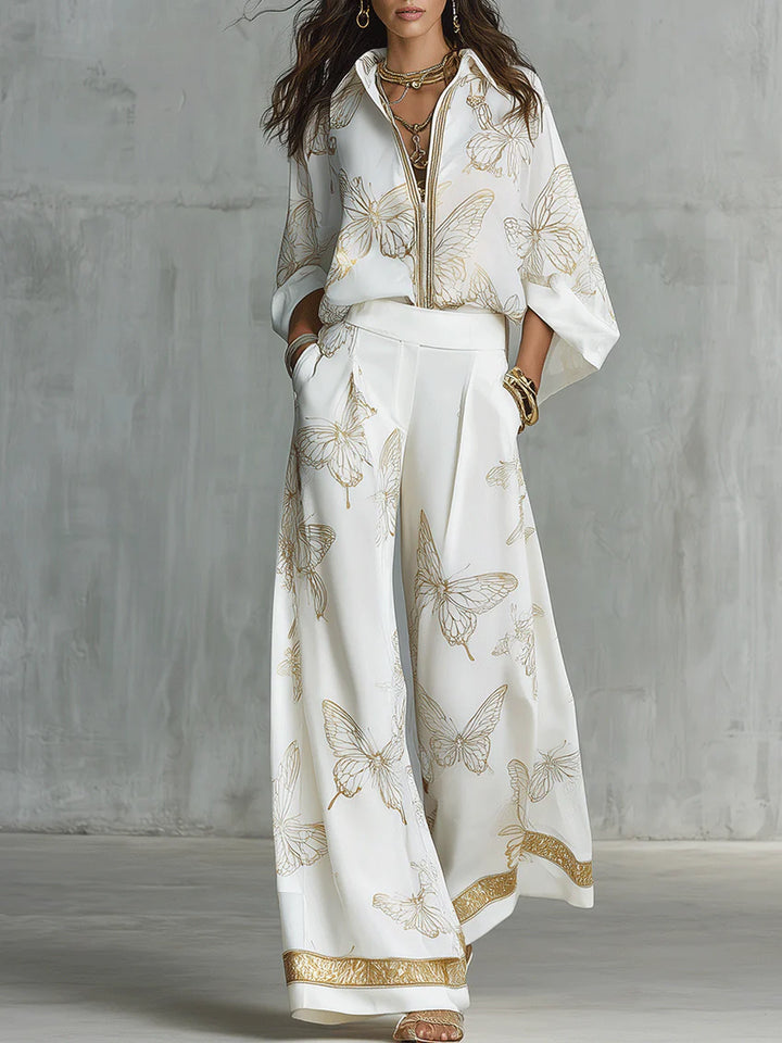 Liora™ | Bohemian Luxe Butterfly Print Set