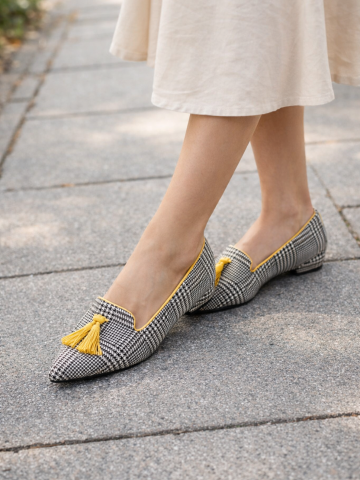 Bernice™ | Chic Tassel Pointed Flats