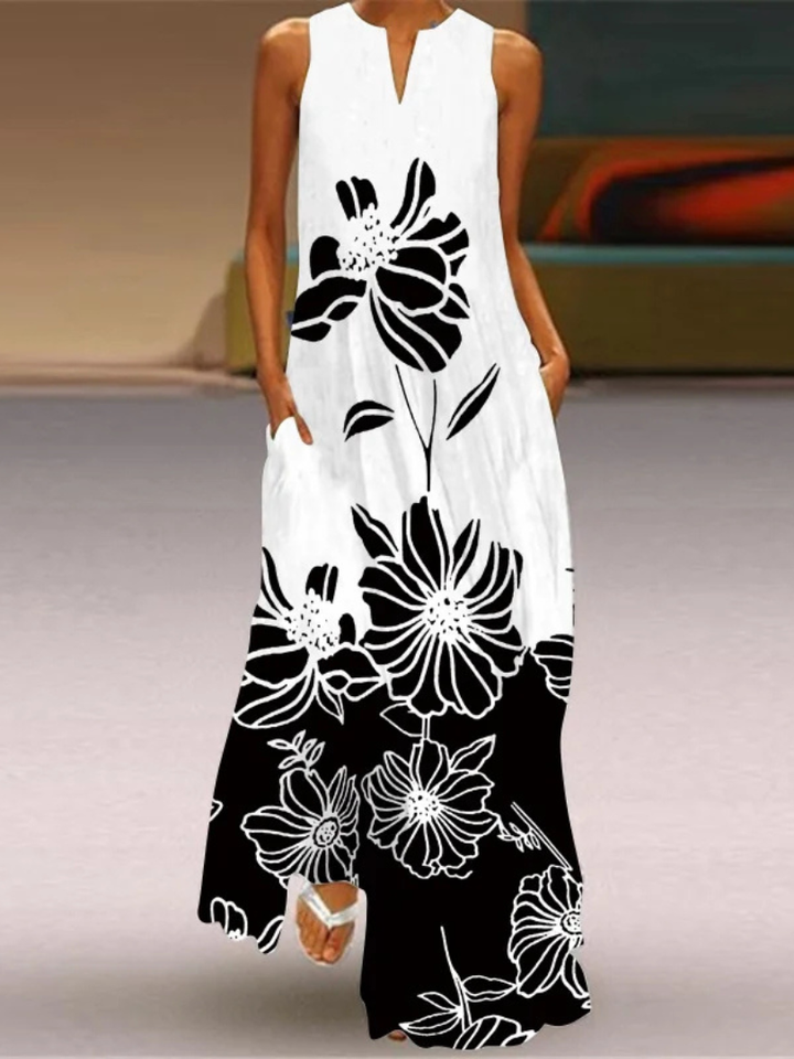 Stella™ | Butterfly Print Floral Dress