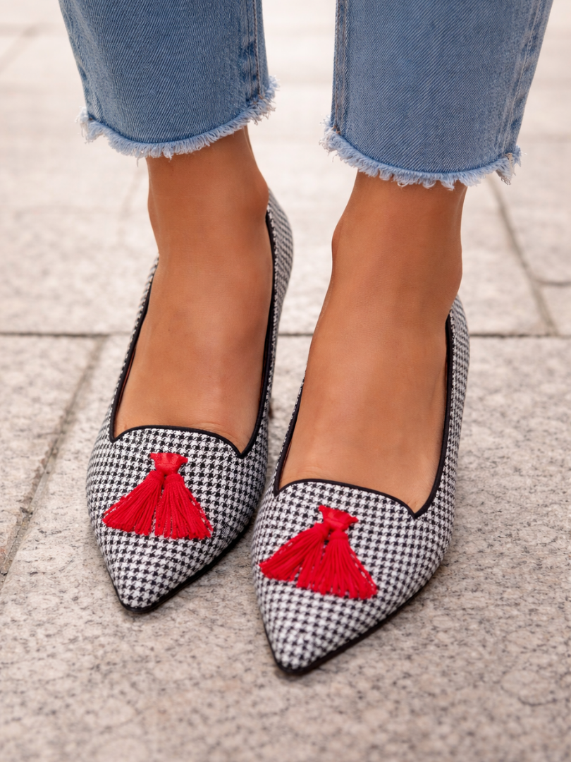Bernice™ | Chic Tassel Pointed Flats