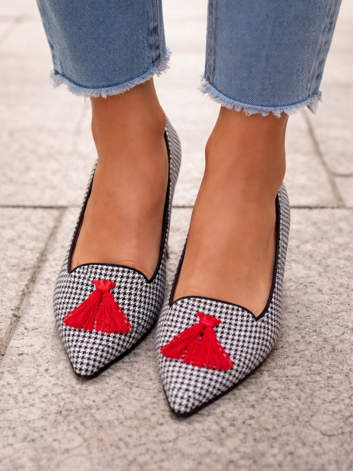 Bernice™ | Chic Tassel Pointed Flats