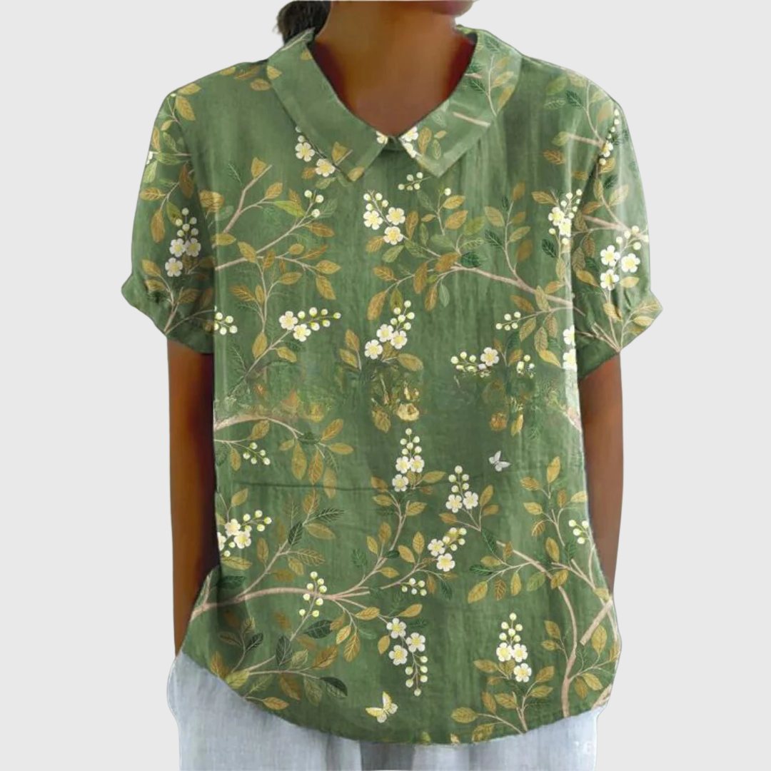 Emma | Floral Everyday Blouse