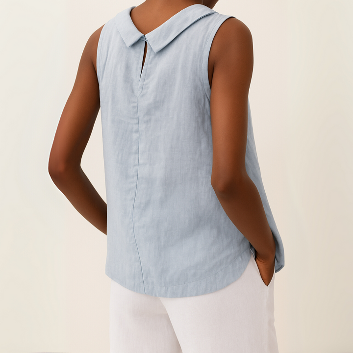 Anette | High-Quality Sleeveless Blouse
