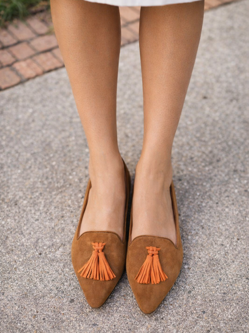 Bernice™ | Chic Tassel Pointed Flats