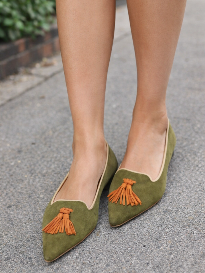 Bernice™ | Chic Tassel Pointed Flats