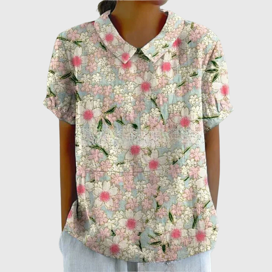 Emma | Floral Everyday Blouse
