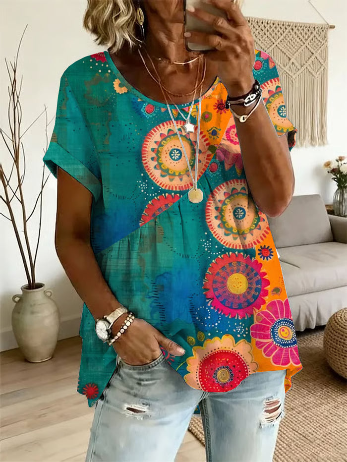 Maya™ | Clean Style Wrap Blouse