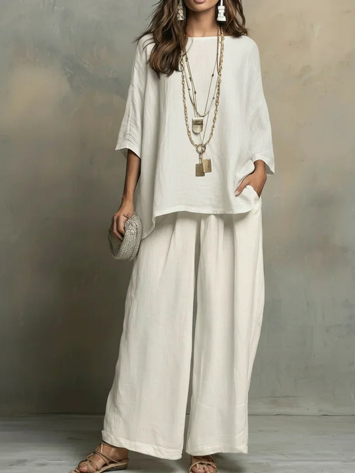 Evelyn™ - Linen Two-Piece Set