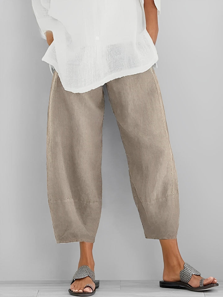 Selma™ | Minimalist Cropped Baggy Trousers