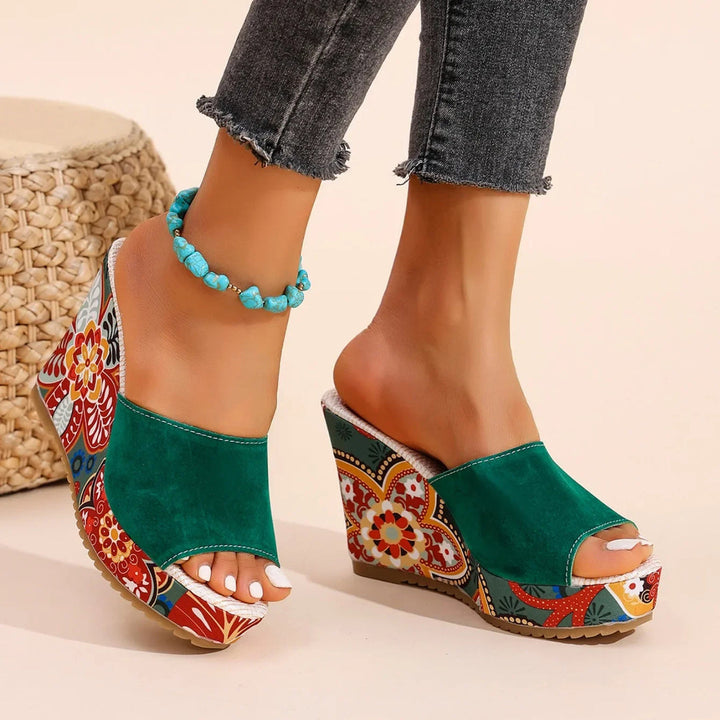 Nysoria™ | Floral Print Orthopedic Sandal