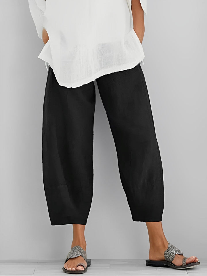 Selma™ | Minimalist Cropped Baggy Trousers