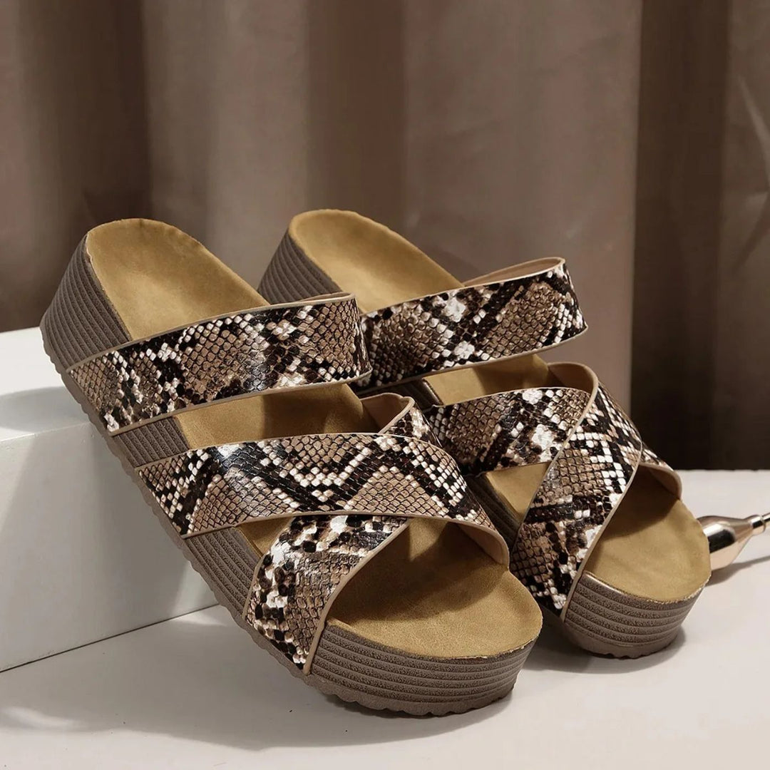 Liorenne™ – Orthopedic Leather Strap Sandals