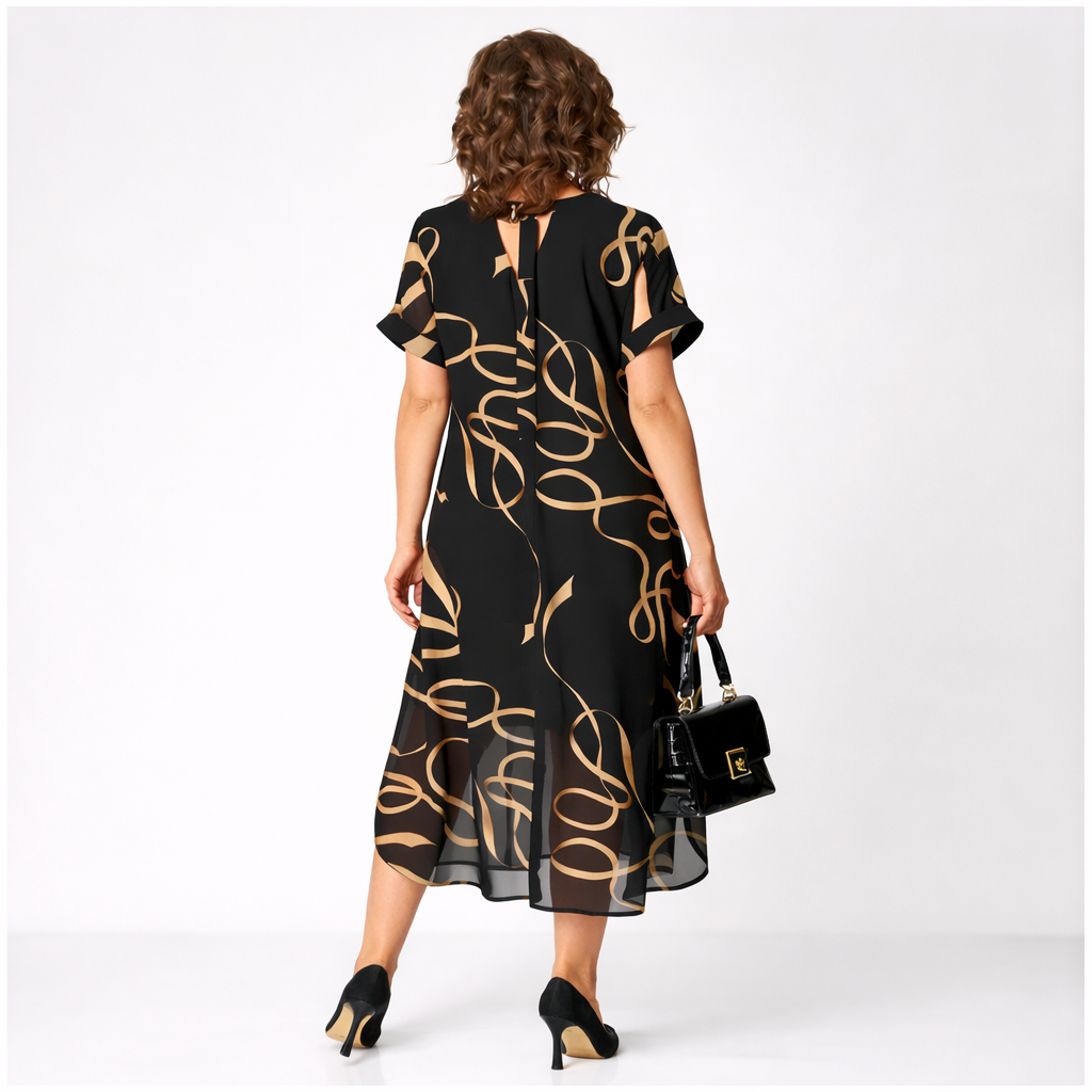 Octavia™ | Comfortable Loose Fit Occasion Dress