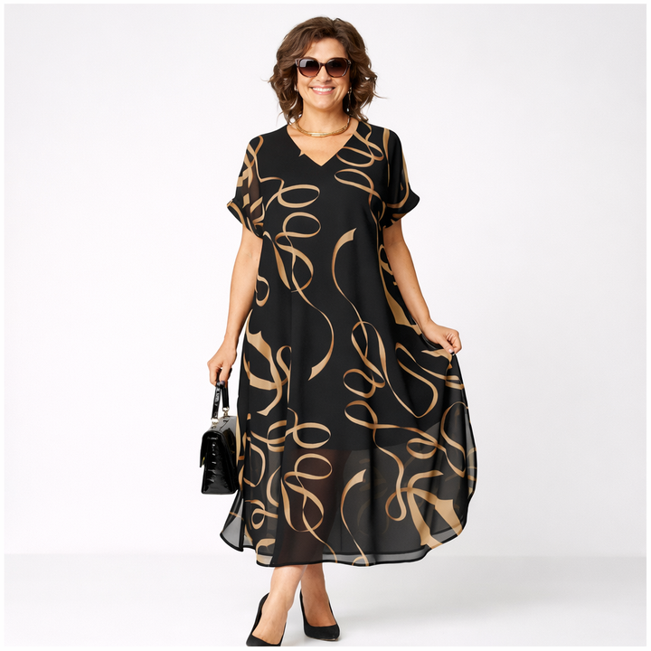 Octavia™ | Comfortable Loose Fit Occasion Dress