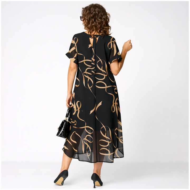 Octavia™ | Comfortable Loose Fit Occasion Dress