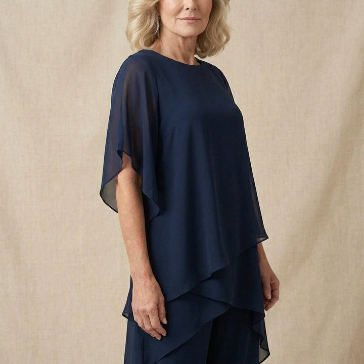 Tessa™ | Elegant Layered Pant Set