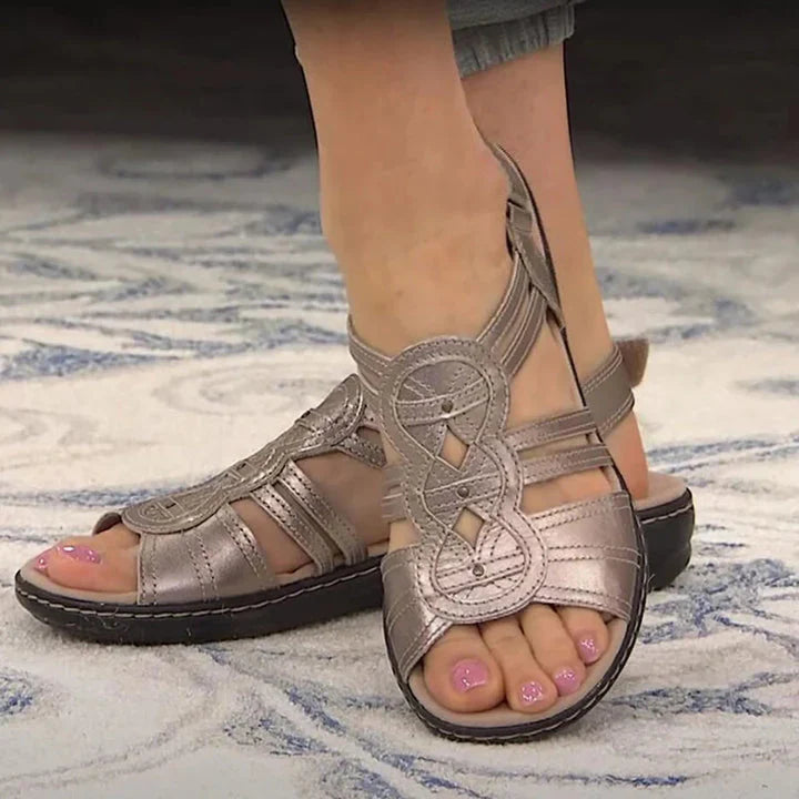 Marsha™ | Lightweight Cushioned Walking Flat Sandals