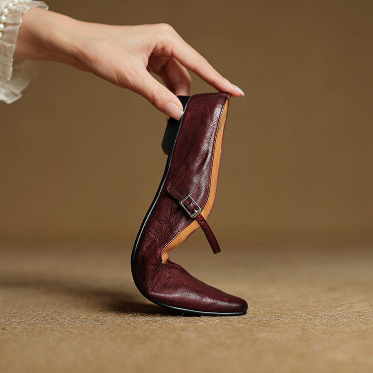 Hannah™ | Orthopedic Leather Mules