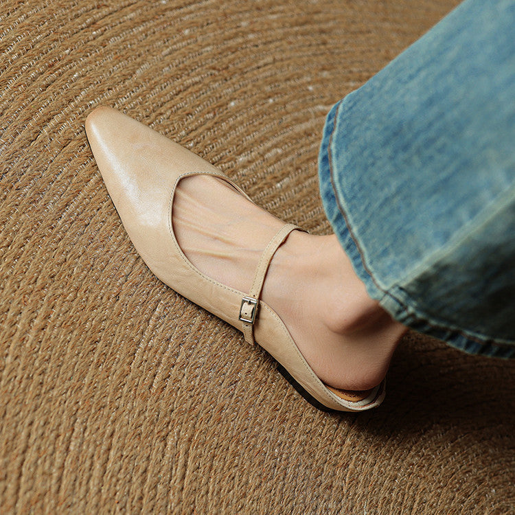 Hannah™ | Orthopedic Leather Mules