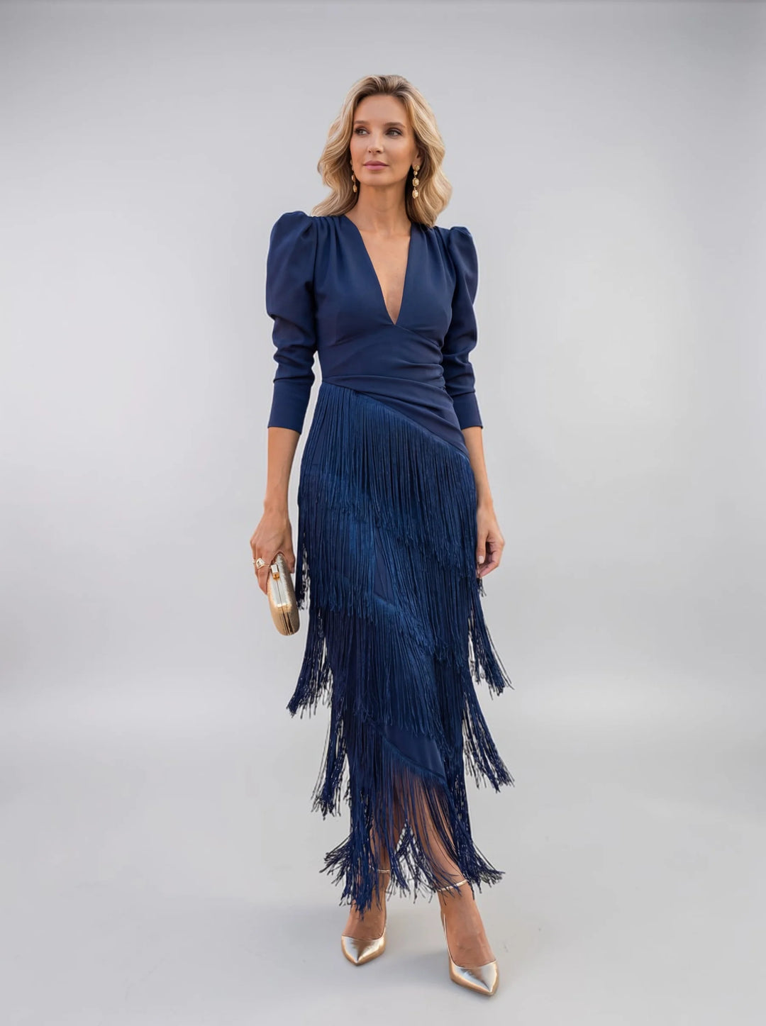 Francesca™ | Modern Statement Midi Dress