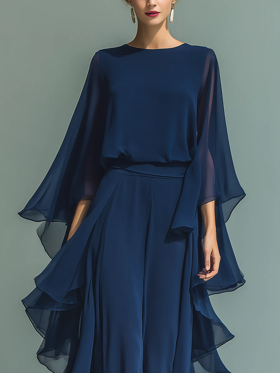 Katherine™ | Flowy Elegant Maxi Dress