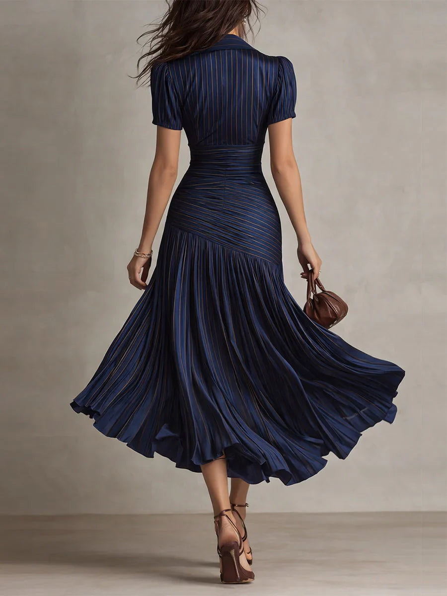 Shelley™ | Flowy Chiffon Evening Maxi Dress