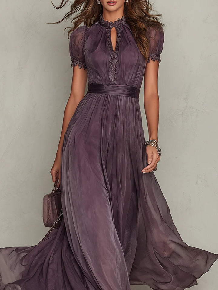 Marissa™ | Refined Waist-Tie Flow Dress