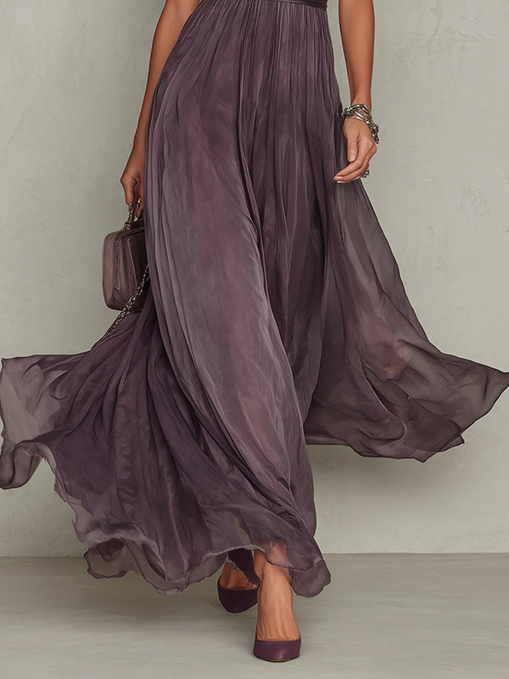 Marissa™ | Refined Waist-Tie Flow Dress