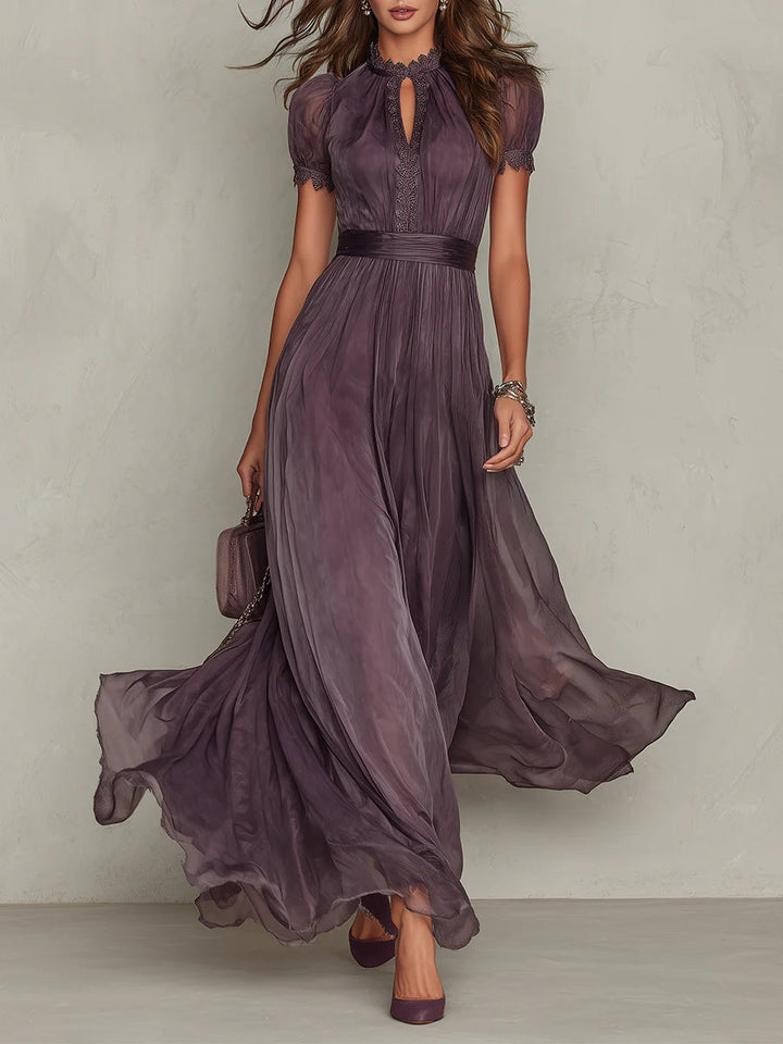 Marissa™ | Refined Waist-Tie Flow Dress