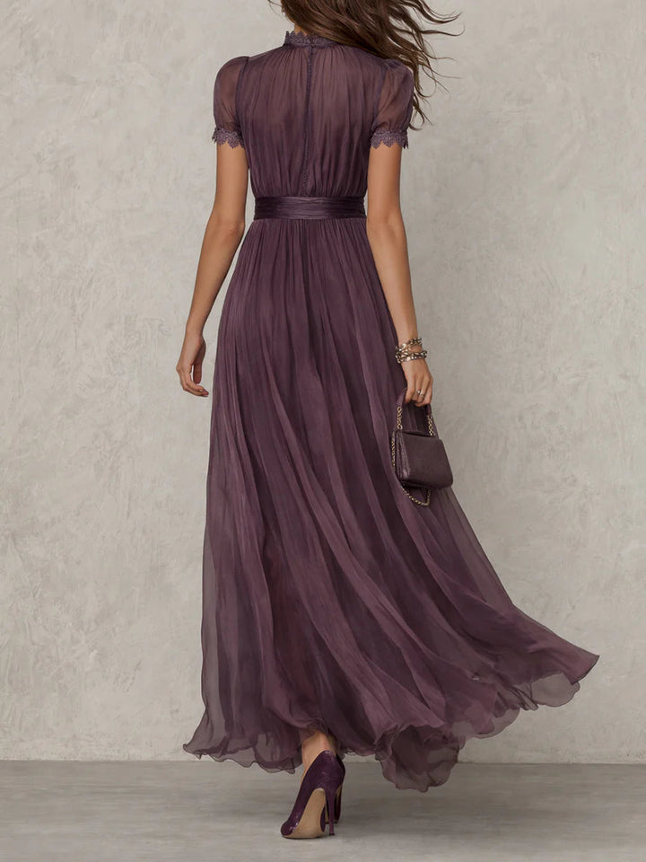 Marissa™ | Refined Waist-Tie Flow Dress