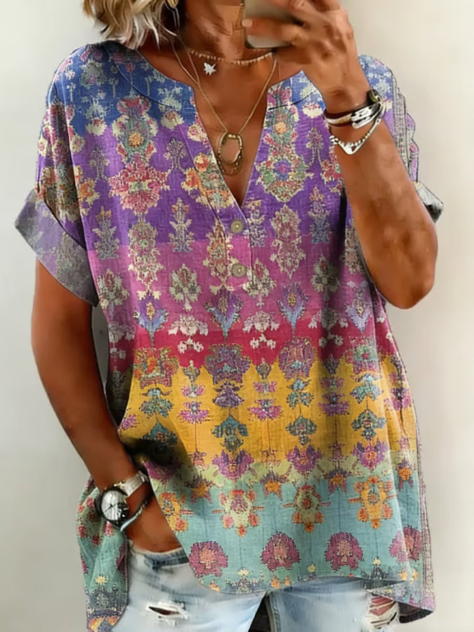 Maya™ | Clean Style Wrap Blouse
