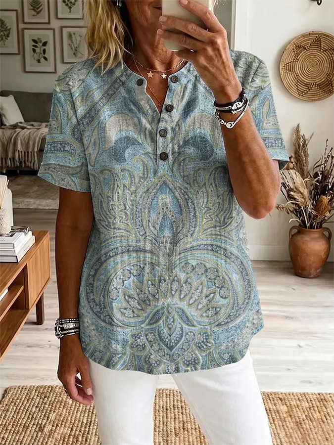 Maya™ | Clean Style Wrap Blouse