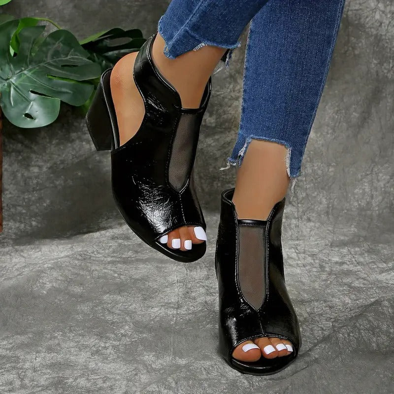 Frida™ | Simple Elegant Block Heel Sandals