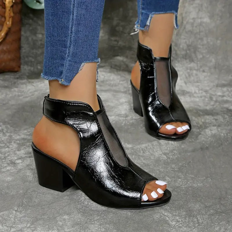 Frida™ | Simple Elegant Block Heel Sandals